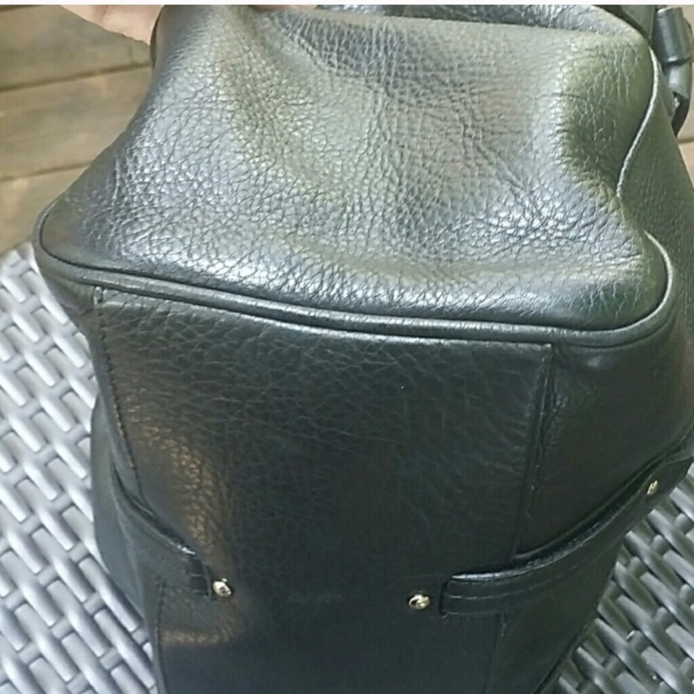 🔥🔥 BALLY black leather moto-style tote🔥🔥 - Picture 8 of 8